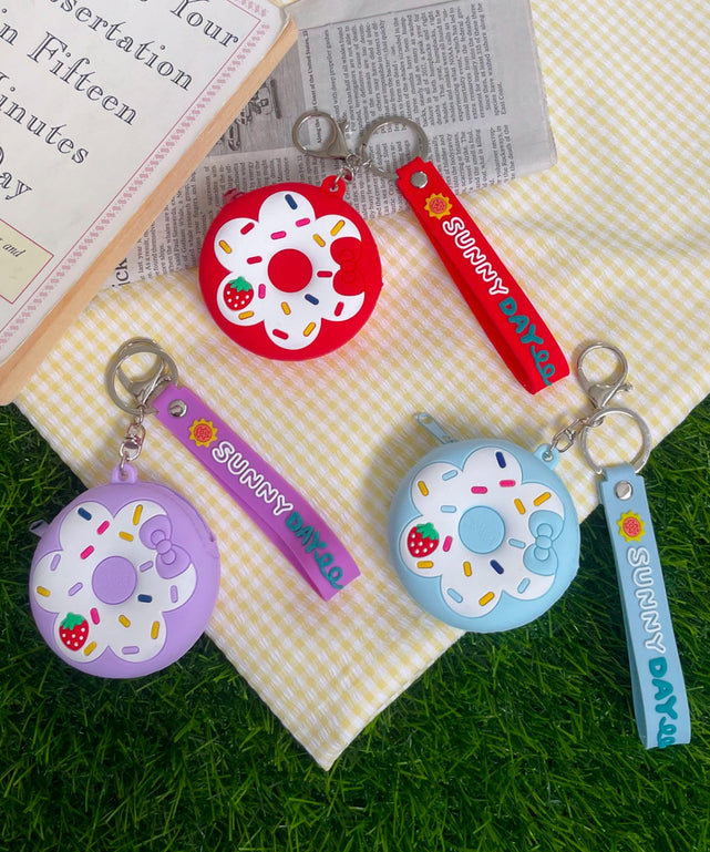 カラフルドーナツミニポーチ