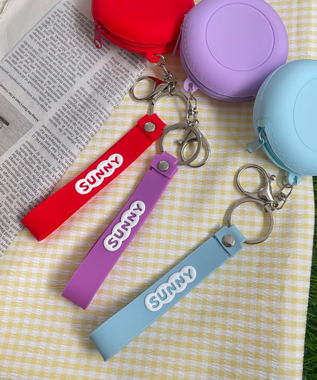 カラフルドーナツミニポーチ