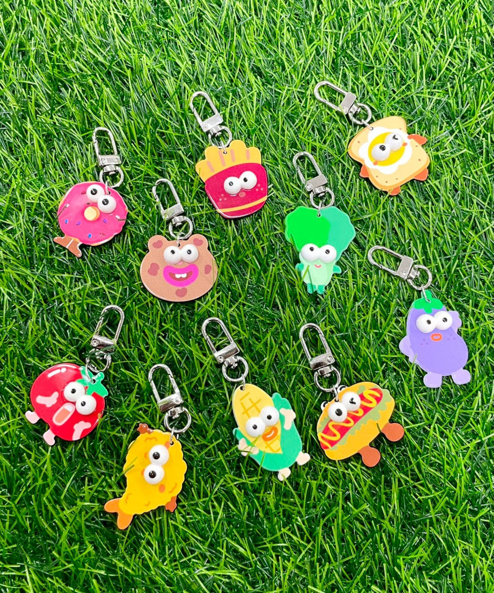 フードモンスターキーホルダー