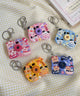 ぷっくりアニマルトイカメラキーホルダー