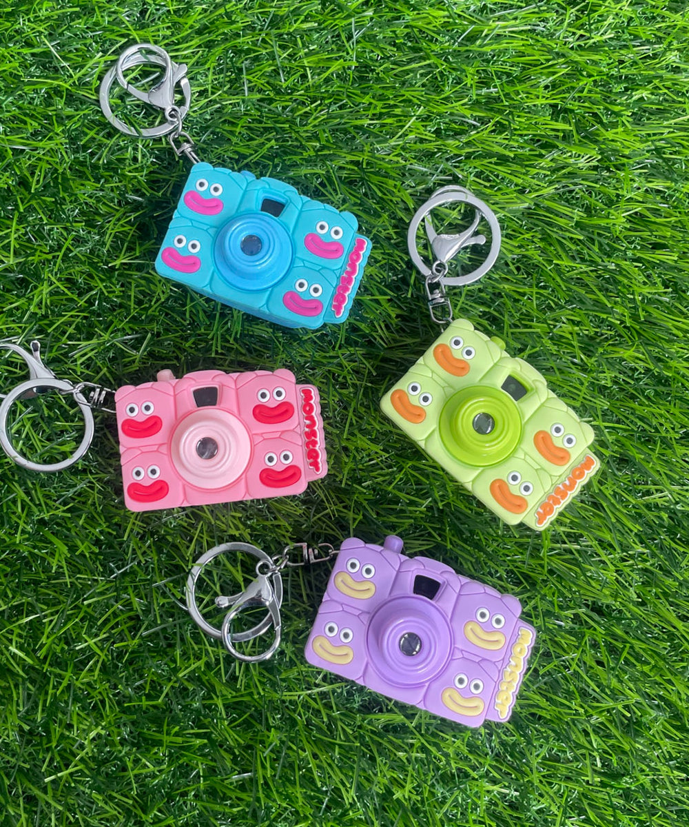 モンスタートイカメラキーホルダー