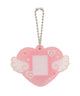 ハートエンジェルIDフォトケースキーホルダー/ピンク