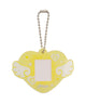 ハートエンジェルIDフォトケースキーホルダー/イエロー