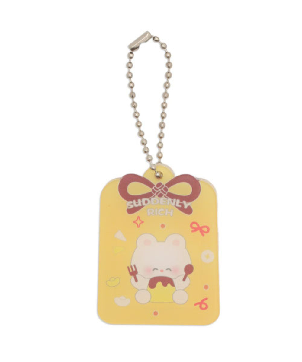 お守りIDフォトケースキーホルダー