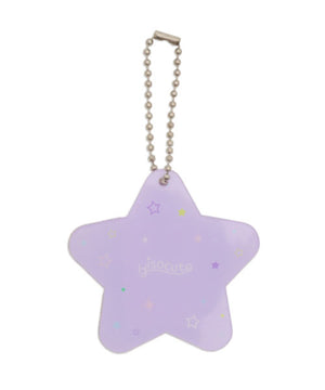 カラフルスターIDフォトケースキーホルダー