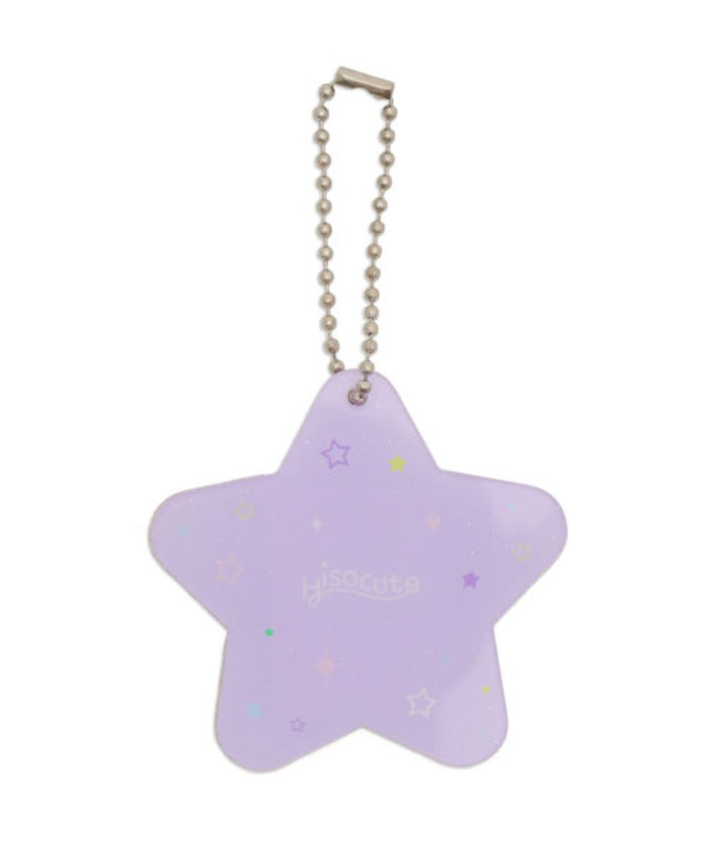 カラフルスターIDフォトケースキーホルダー