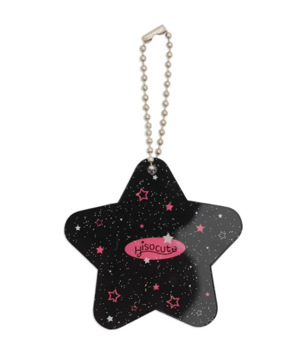 カラフルスターIDフォトケースキーホルダー