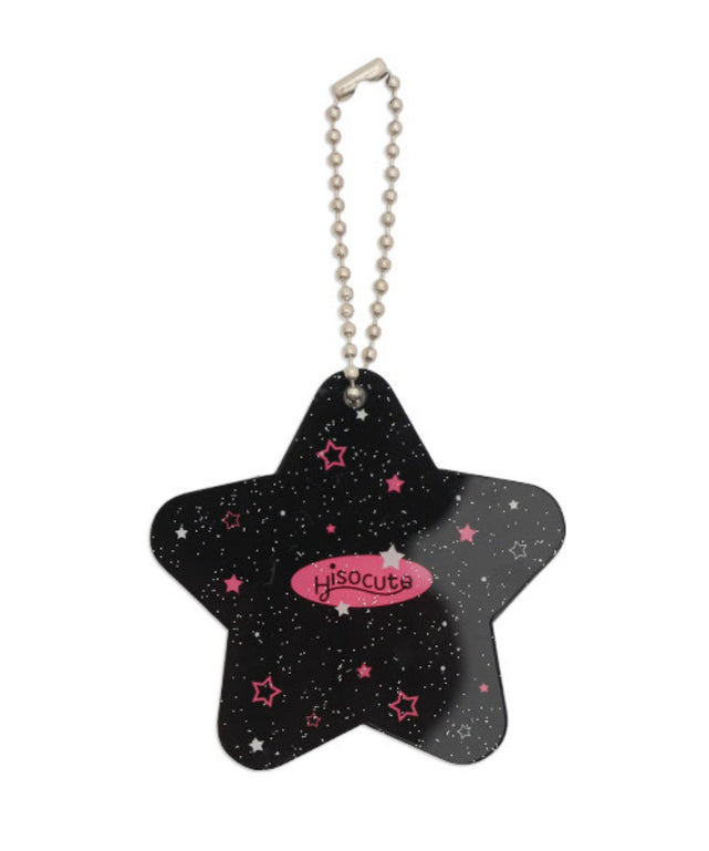 カラフルスターIDフォトケースキーホルダー