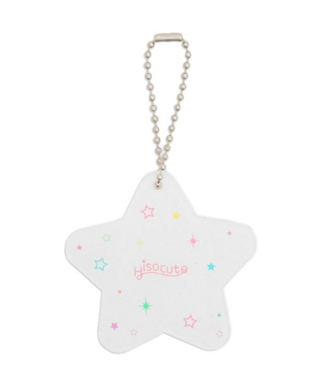 カラフルスターIDフォトケースキーホルダー