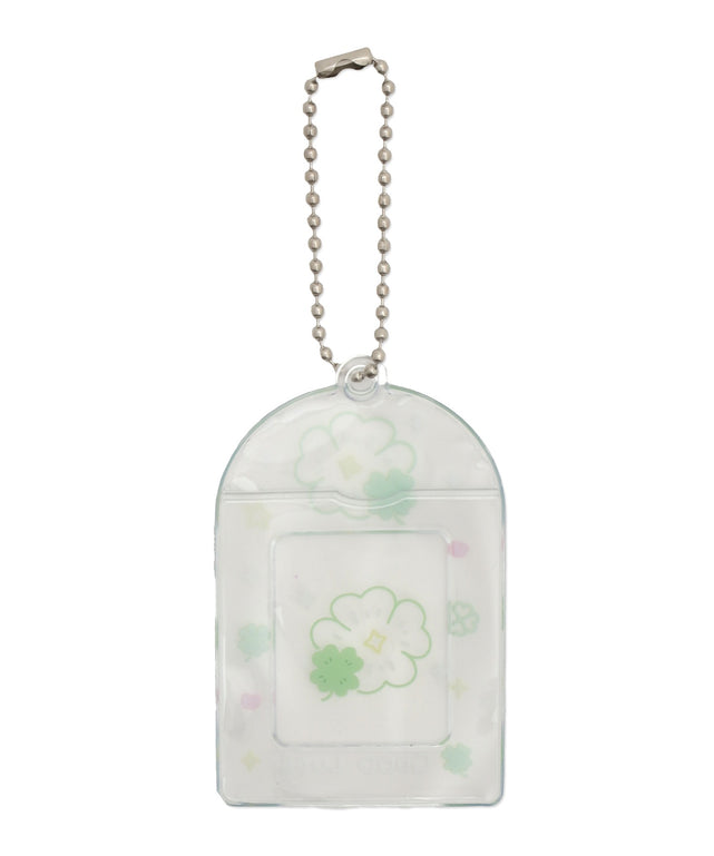 ラメクリアIDフォトケースキーホルダー