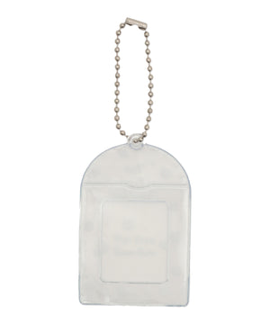 ラメクリアIDフォトケースキーホルダー