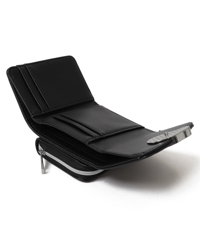 ニュアンスパーツフラップウォレット