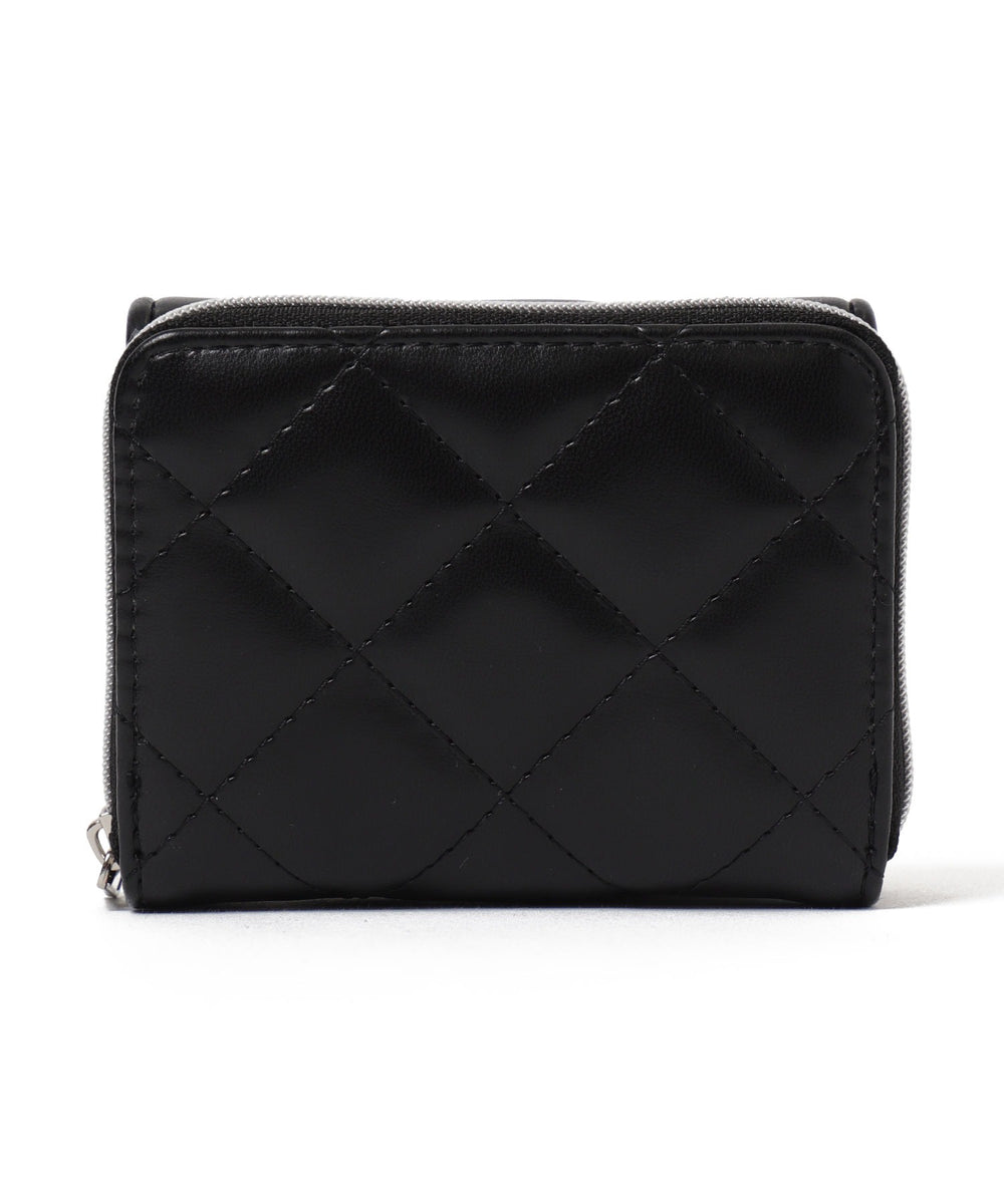 メタルロゴキルティングウォレット