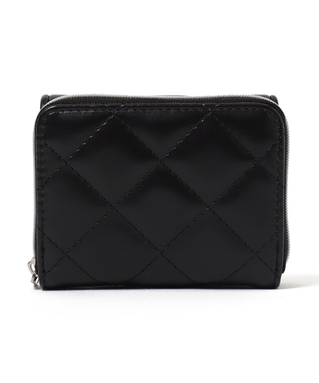 メタルロゴキルティングウォレット