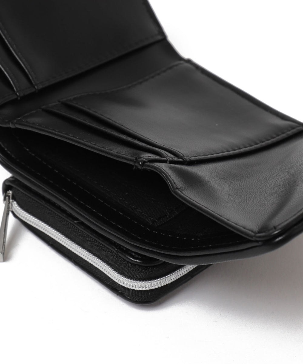 メタルロゴキルティングウォレット