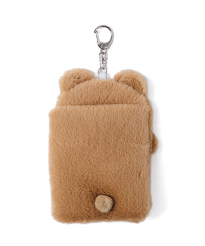 ふわふわぬいカードホルダーキーホルダーA