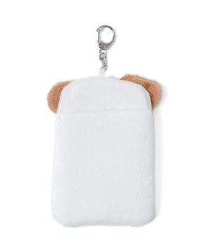 ふわふわぬいカードホルダーキーホルダーA