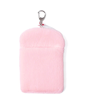 ふわふわぬいカードホルダーキーホルダーA