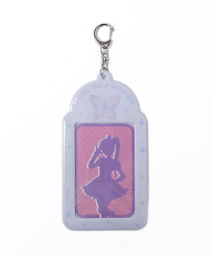 バタフライカードホルダーキーホルダー