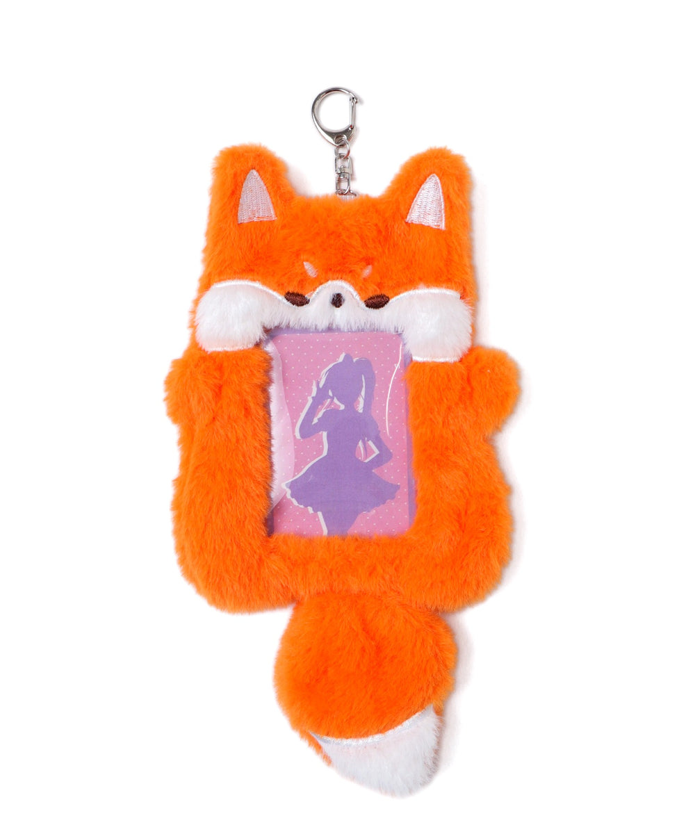 ふわふわぬいカードホルダーキーホルダーB