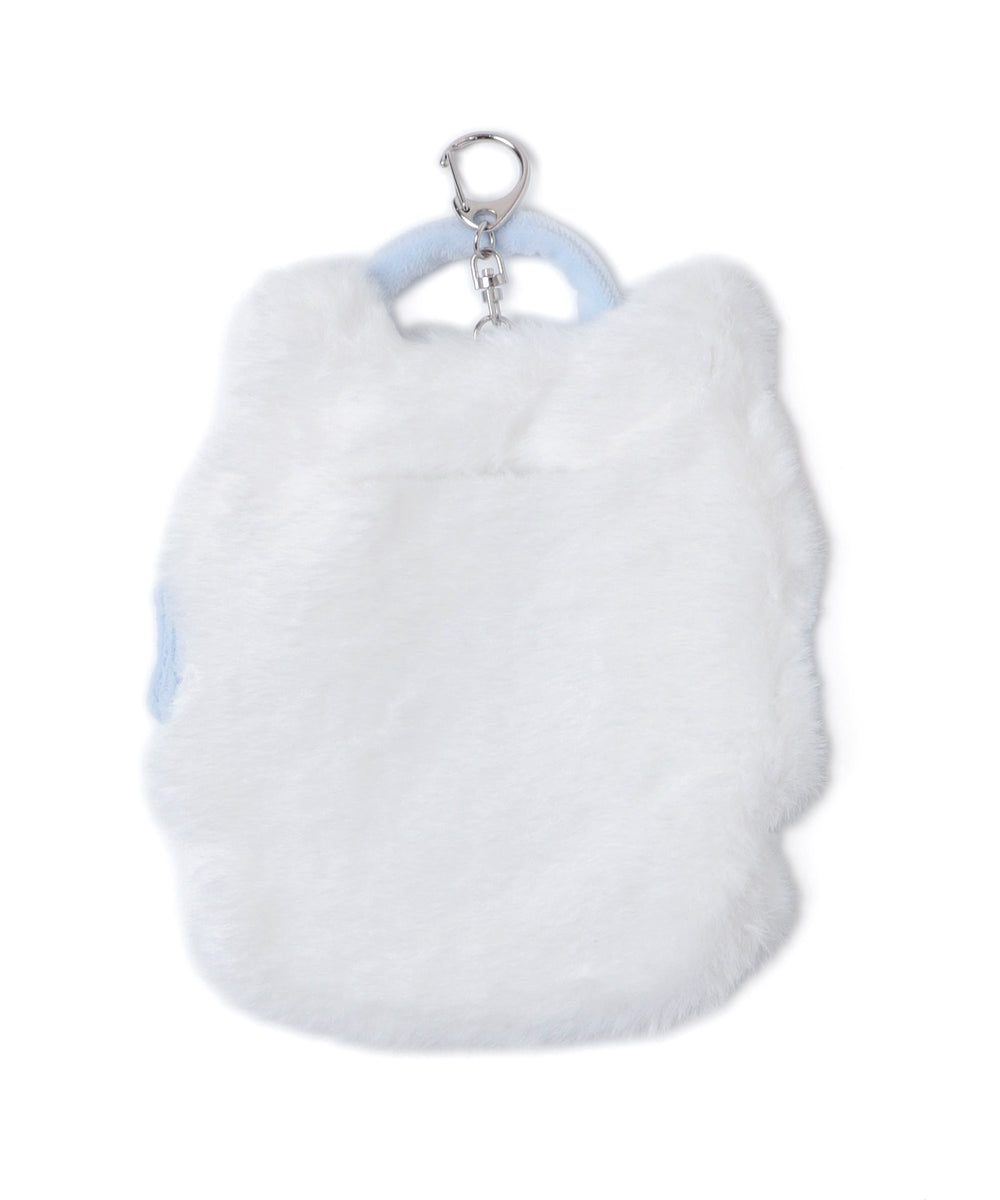 ふわふわぬいカードホルダーキーホルダーB