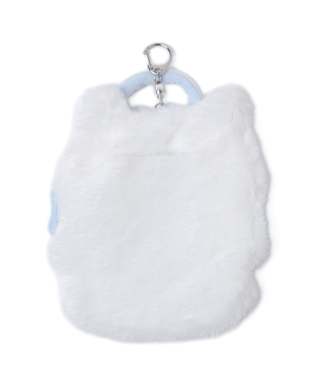 ふわふわぬいカードホルダーキーホルダーB