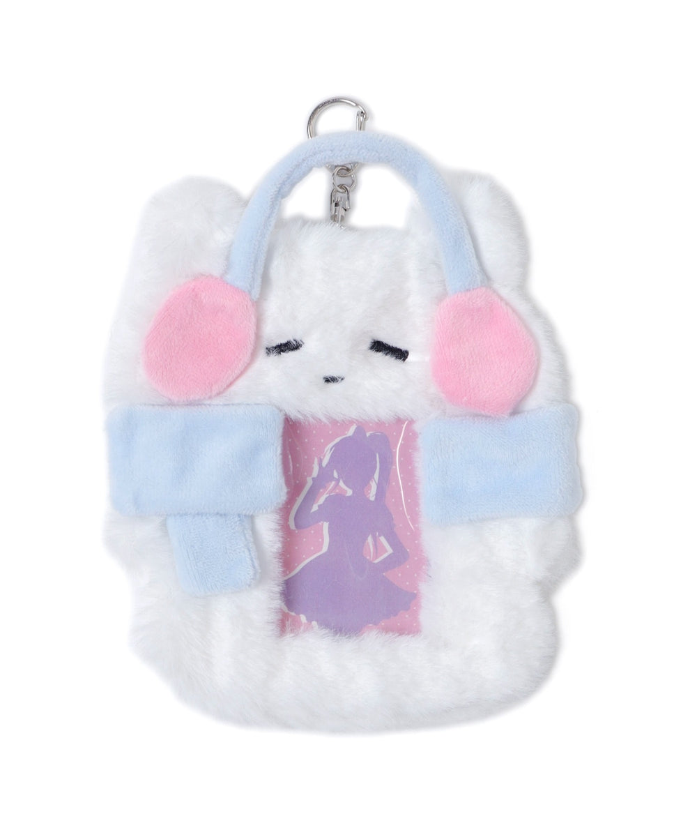 ふわふわぬいカードホルダーキーホルダーB