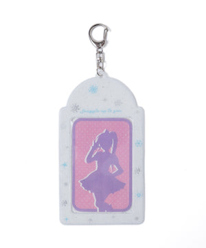 ラメクリアモチーフカードホルダーキーホルダーA