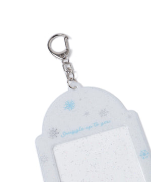 ラメクリアモチーフカードホルダーキーホルダーA