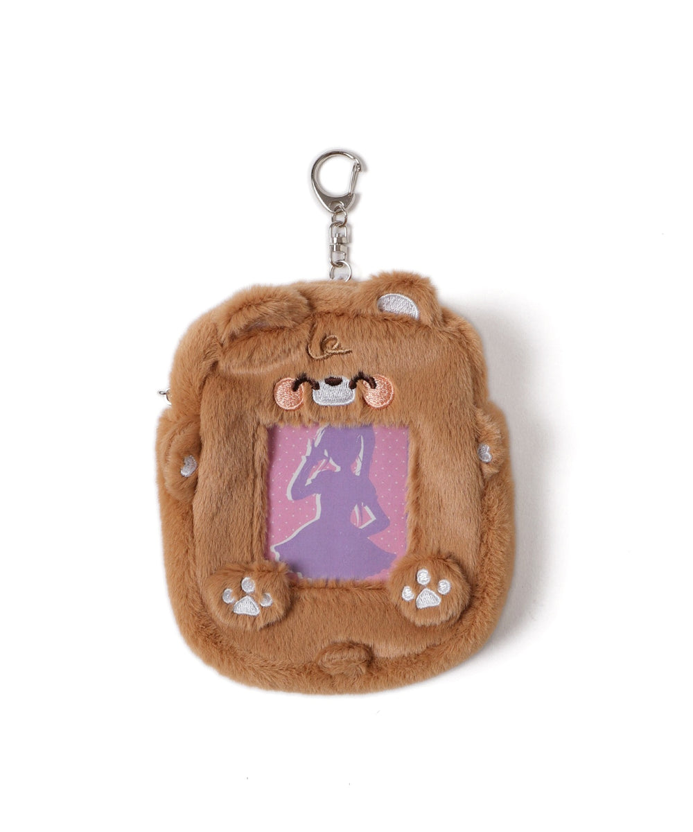 アニマルカードホルダーポーチキーホルダー
