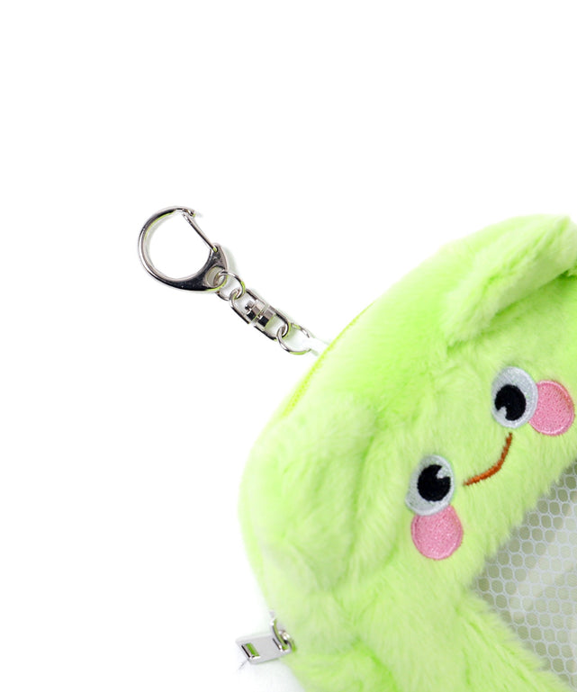 アニマルカードホルダーポーチキーホルダー