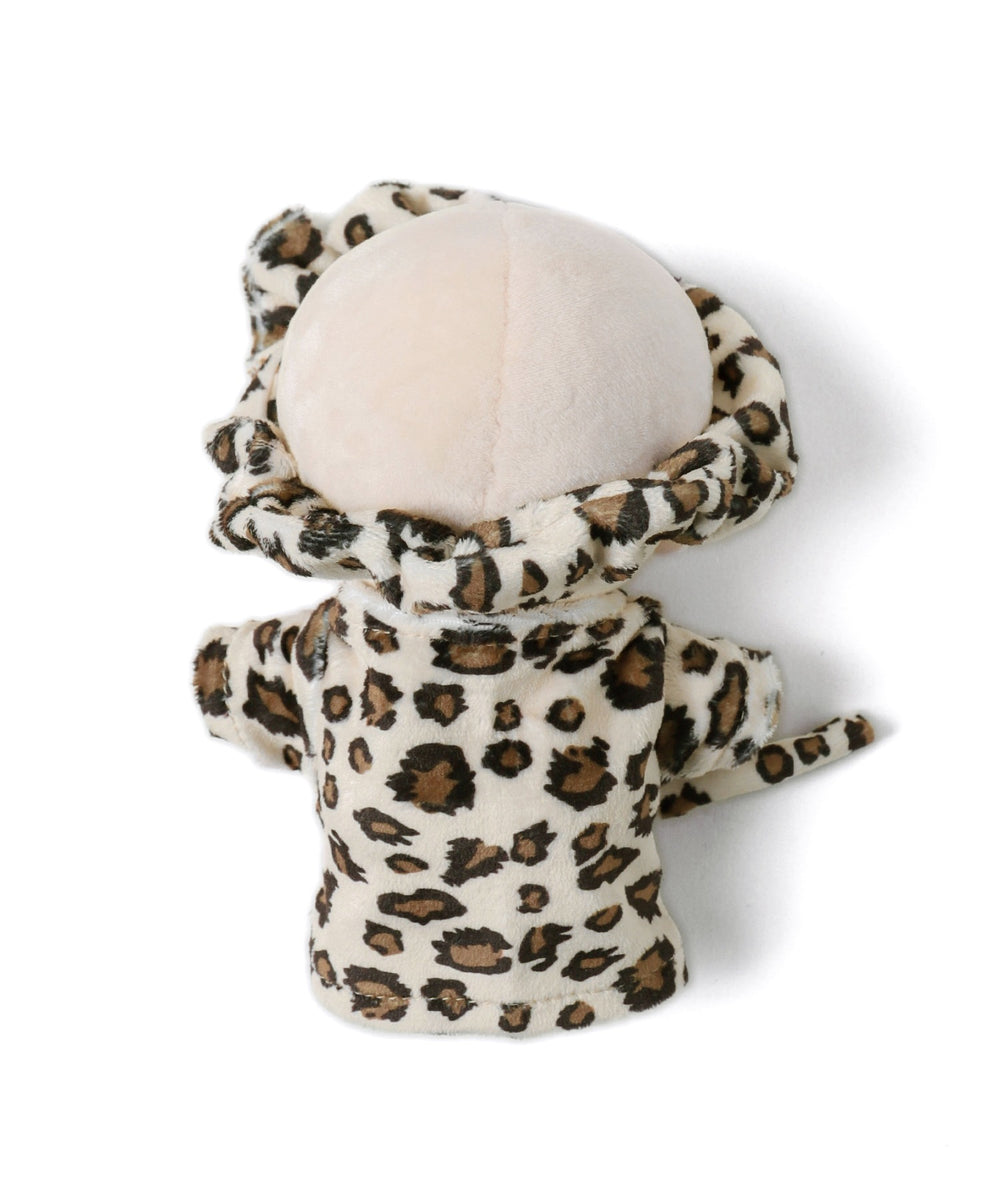 ぬいバスローブセット（レオパード）15cm