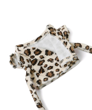 ぬいバスローブセット（レオパード）15cm