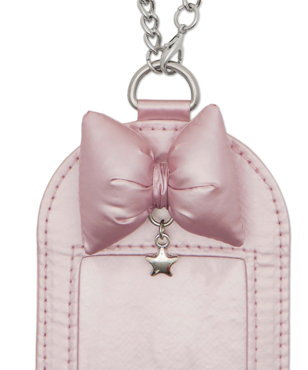 リボンクッションカードホルダーキーホルダー