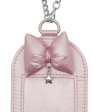 リボンクッションカードホルダーキーホルダー