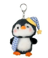 もふもふペンギンぬいぐるみキーホルダー