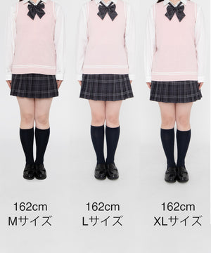 ラインニットベスト