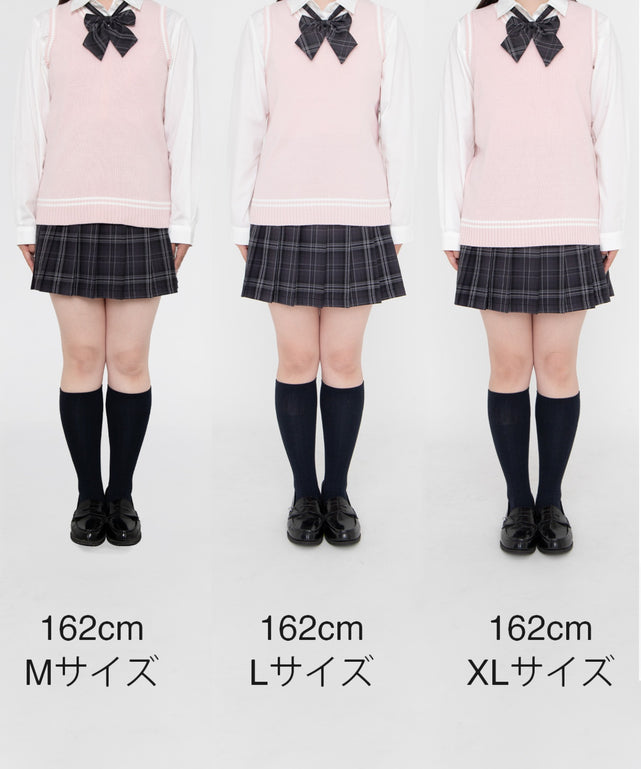 ラインニットベスト