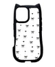 ネコミミチビリボンiphoneケース/柄3:iphone17