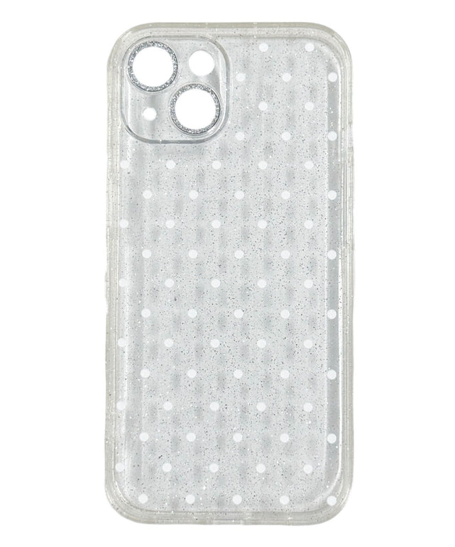クリアドットiphoneケース(クリア)/柄1:iphone15