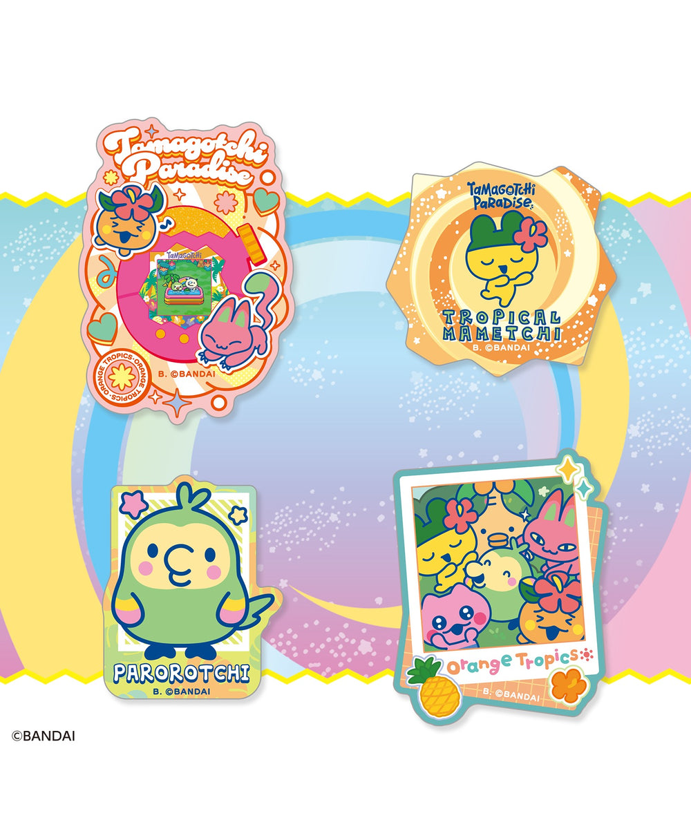 Tamagotchiダイカットステッカーセット4(パック)