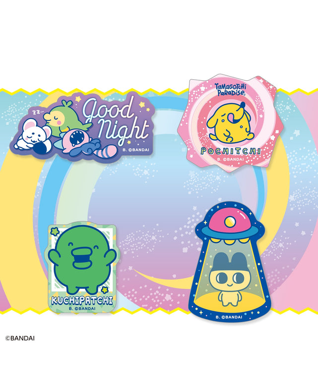 Tamagotchiダイカットステッカーセット4(パック)