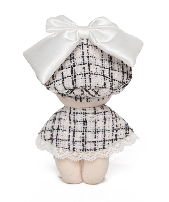 ぬいリボンツイードケープ12cm