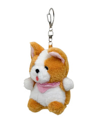 もさもさわんちゃんぬいぐるみキーホルダー