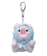 スカーフpigぬいぐるみキーホルダー