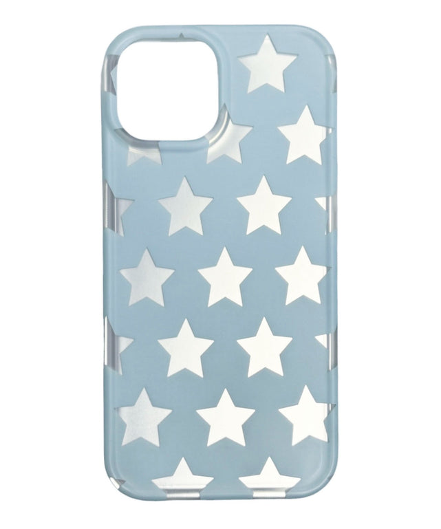 POPスターiphoneケース(ブルー)/柄1:iphone15