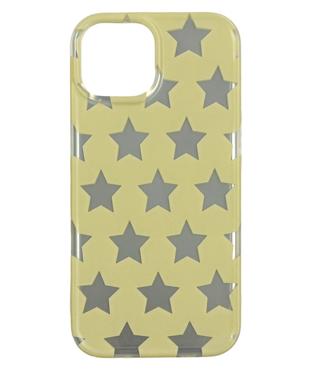 POPスターiphoneケース(イエロー)/柄1:iphone15