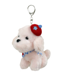 おめかしわんこぬいぐるみキーホルダー