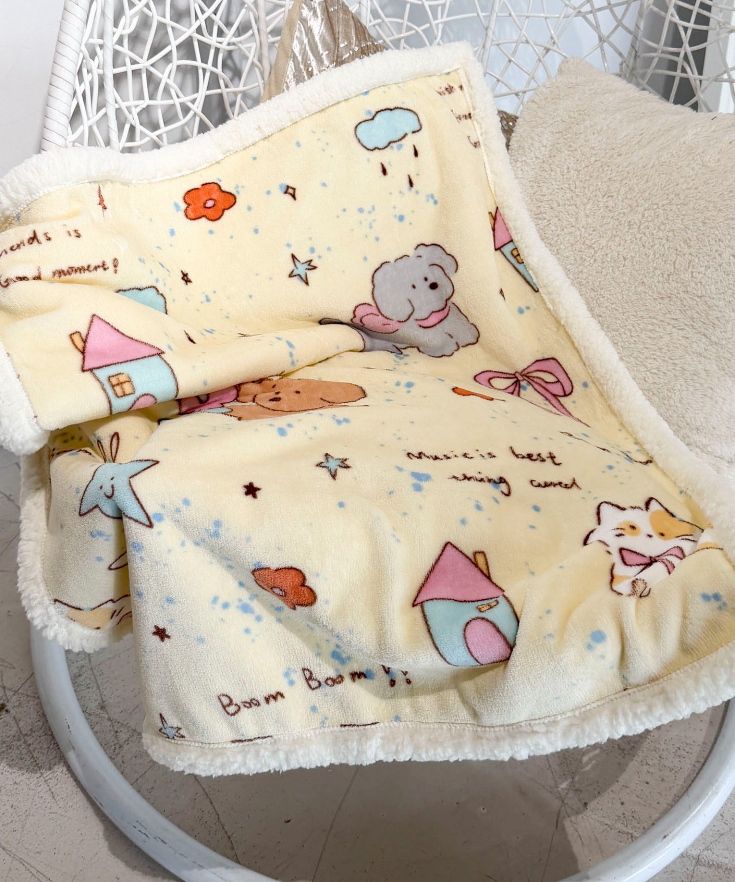 もふもふ総柄ブランケット｜WEGO（ウィゴー） – WEGO ONLINE STORE