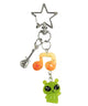 るんるんエイリアンキーホルダー/オレンジ